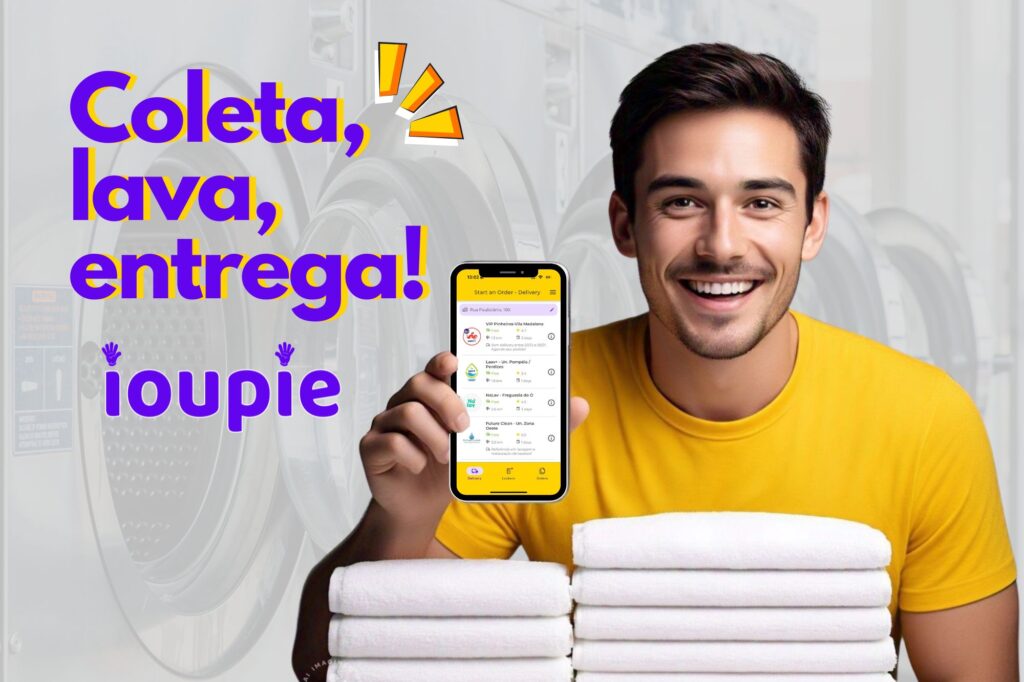 Serviços de lavanderia IOUPIE