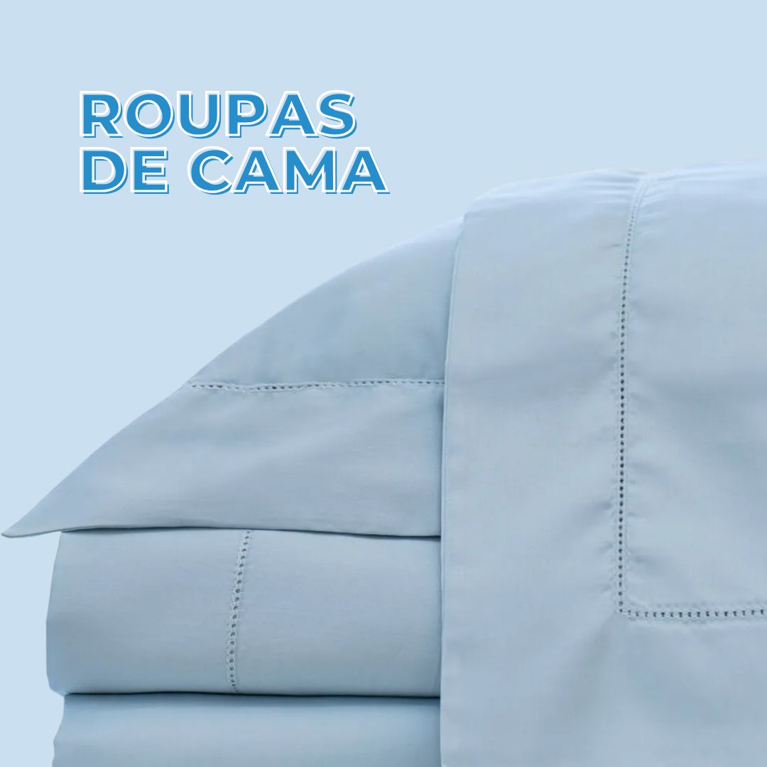 lavagem de roupas de cama