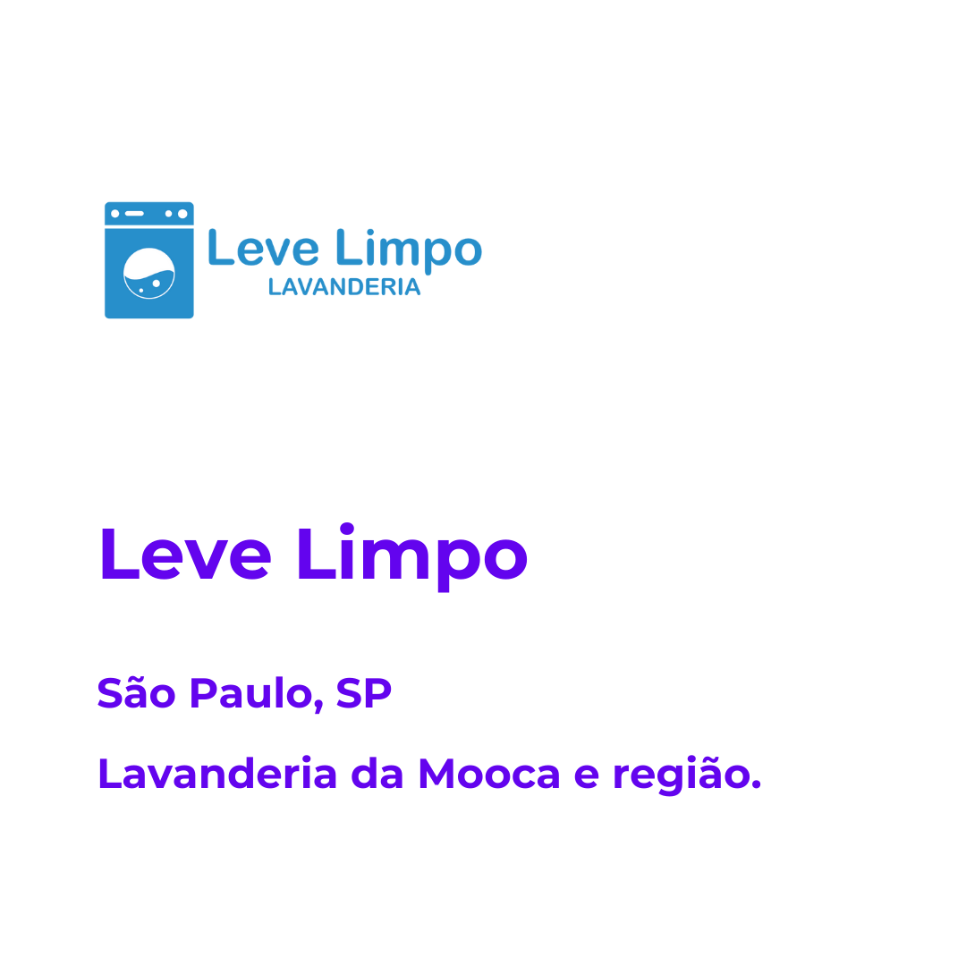 Delivery de lavanderias - Leve Limpo - parceira IOUPIE