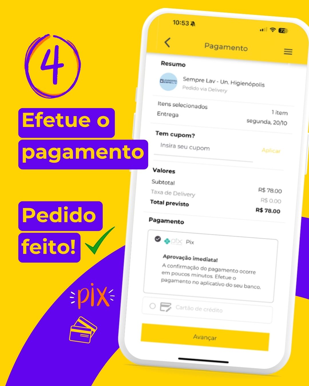 Delivery de lavanderias